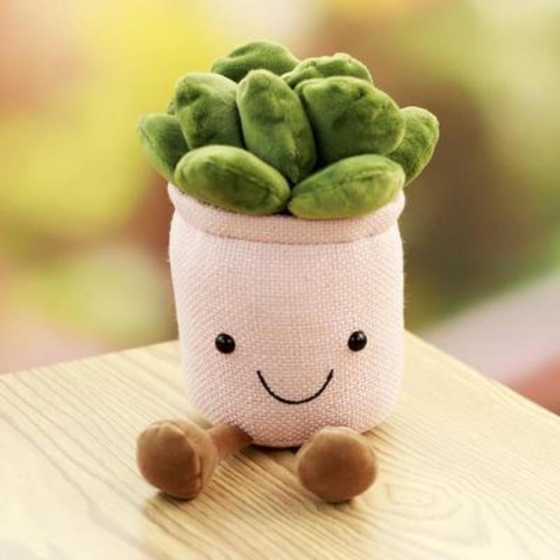 

Мягкая игрушка-тюльпан, имитация суккулентного растения, кукла, украшения для дома, небольшой подарок 25cm