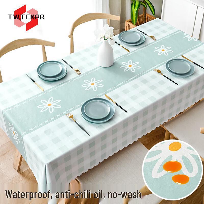 Waterproof Anti-Slip PU Tablecloth