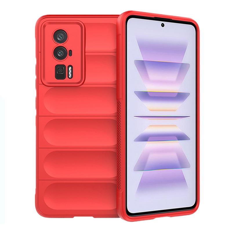 For Xiaomi Poco F5 Pro 5G Back Cover Case Soft Silicone Anti-fall Shockproof Phone Funda Coque Cases