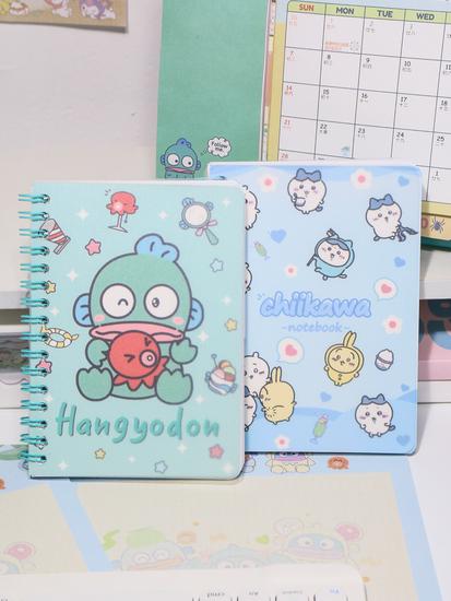 A6 Coil Notebook - Cute Diary with Color Pages for Elementary Students
