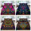 Bohemian Duvet Cover Set 3D Printing Quilt Cover Soft Home Textiles with Pillowcase Children Adults Bedding Cover