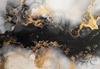Wallpaper - Golden Explosions - Abstract Pattern Inspired by Marble