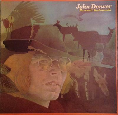 LP Record JOHN DENVER  Farewell Andromeda SF8369 RCA Victor 1973 UK CountryFolk Used
