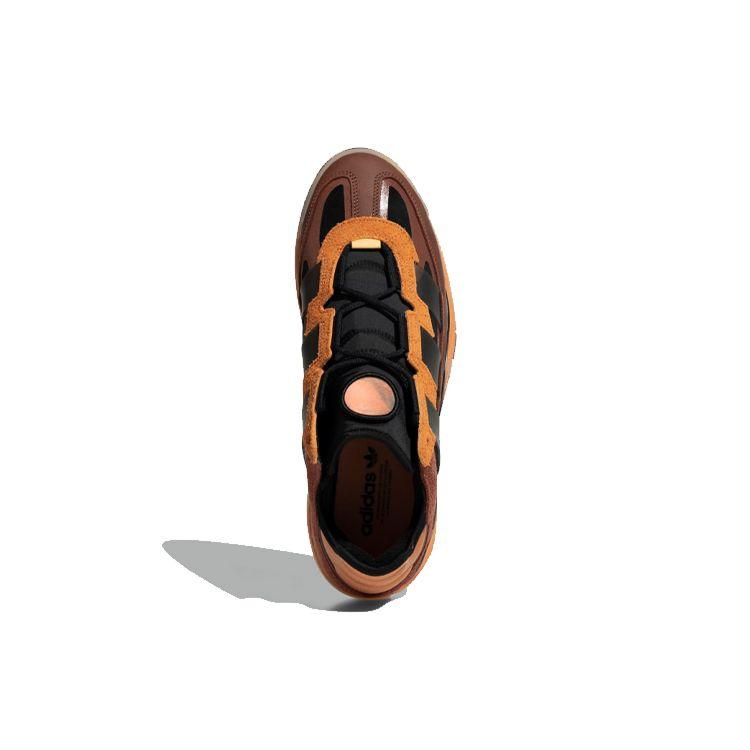 Adidas Niteball Hazy Copper Unisex Sneakers Braun Core-Schwarz Acid-Orange FX7642