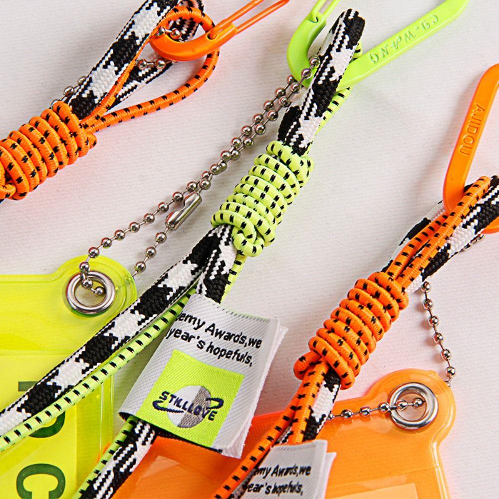 PVC Material ID Card Strap Transparent Credential Holder Card Holder Lanyard  Name Credit