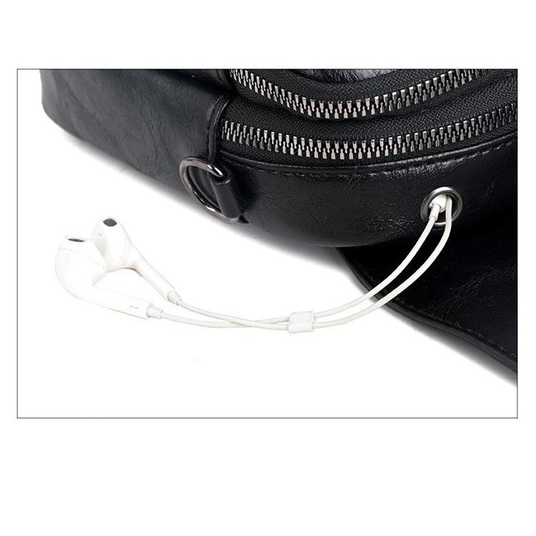 Geöltes Leder Retro Crossbody Handytasche für Damen