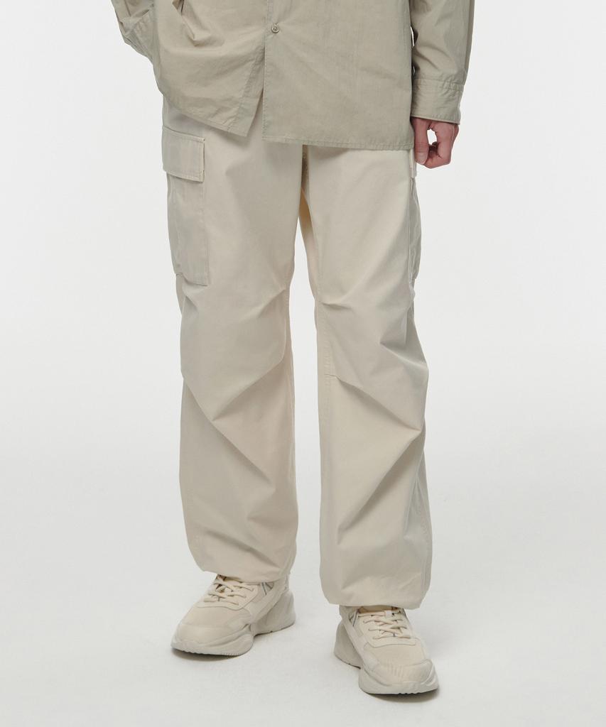 MUSINSA STANDARD Cotton Parachute Cargo Pants [Cream]