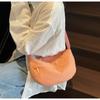 Nylon women's large-capacity new summer contrasting color shoulder messenger bag versatile casual commuter dumpling bag