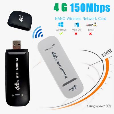 4G WiFi Router Nano SIM Karte Tragbares Wifi LTE USB 4G Modem Pocket Hotspot Antenne WIFI Dongle 150Mbps Modem Stick