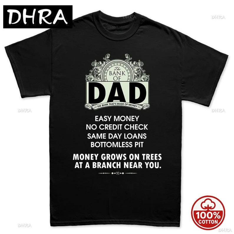 Funny Dad Shirts Gift for Dads Fathers Day T Shirt Fathers Day Gifts First Father Papa Can Fix It The Bank of Dad Sarcastic Dad S