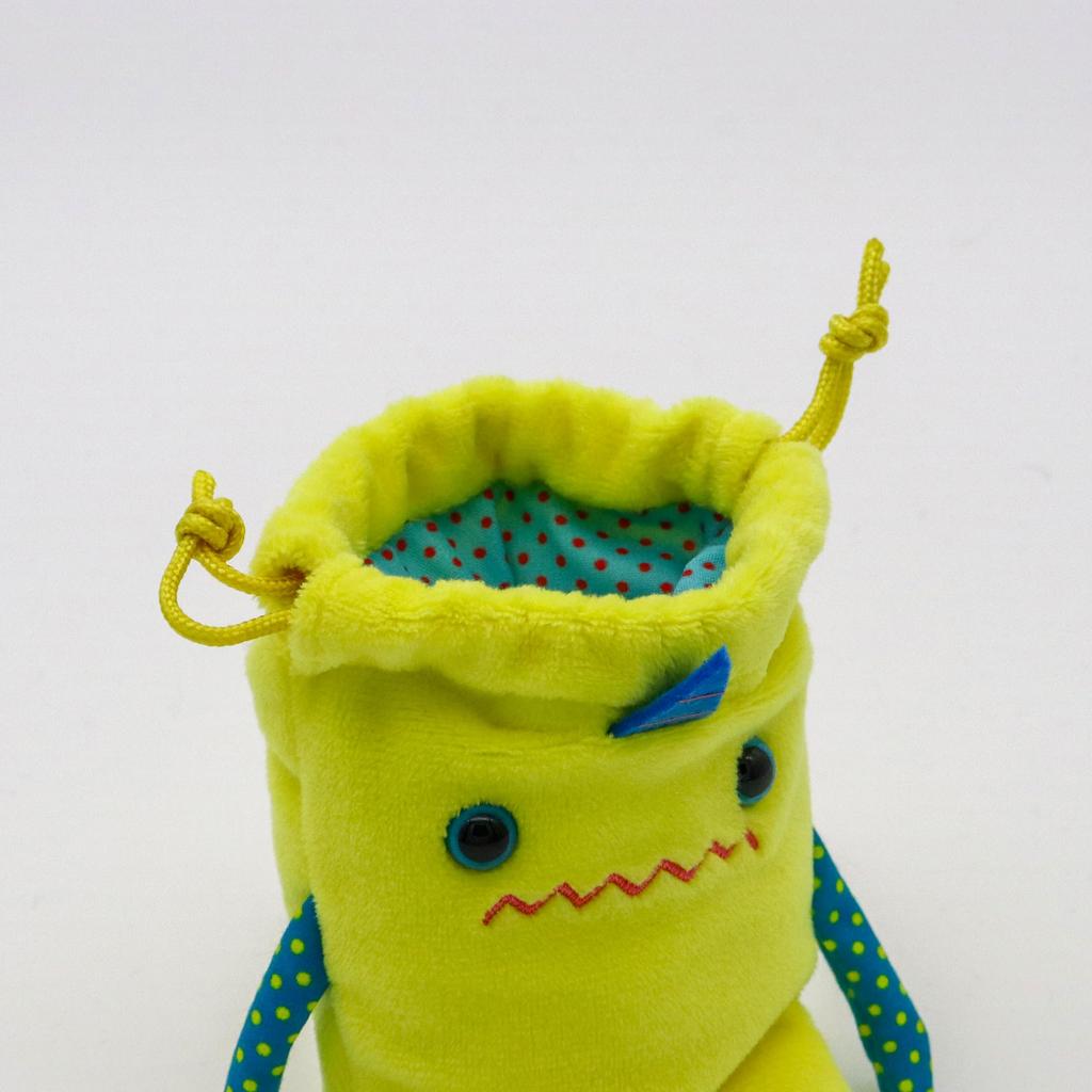 Shinada Plush Toy Mokeke Chimoke Drawstring Bag Tino