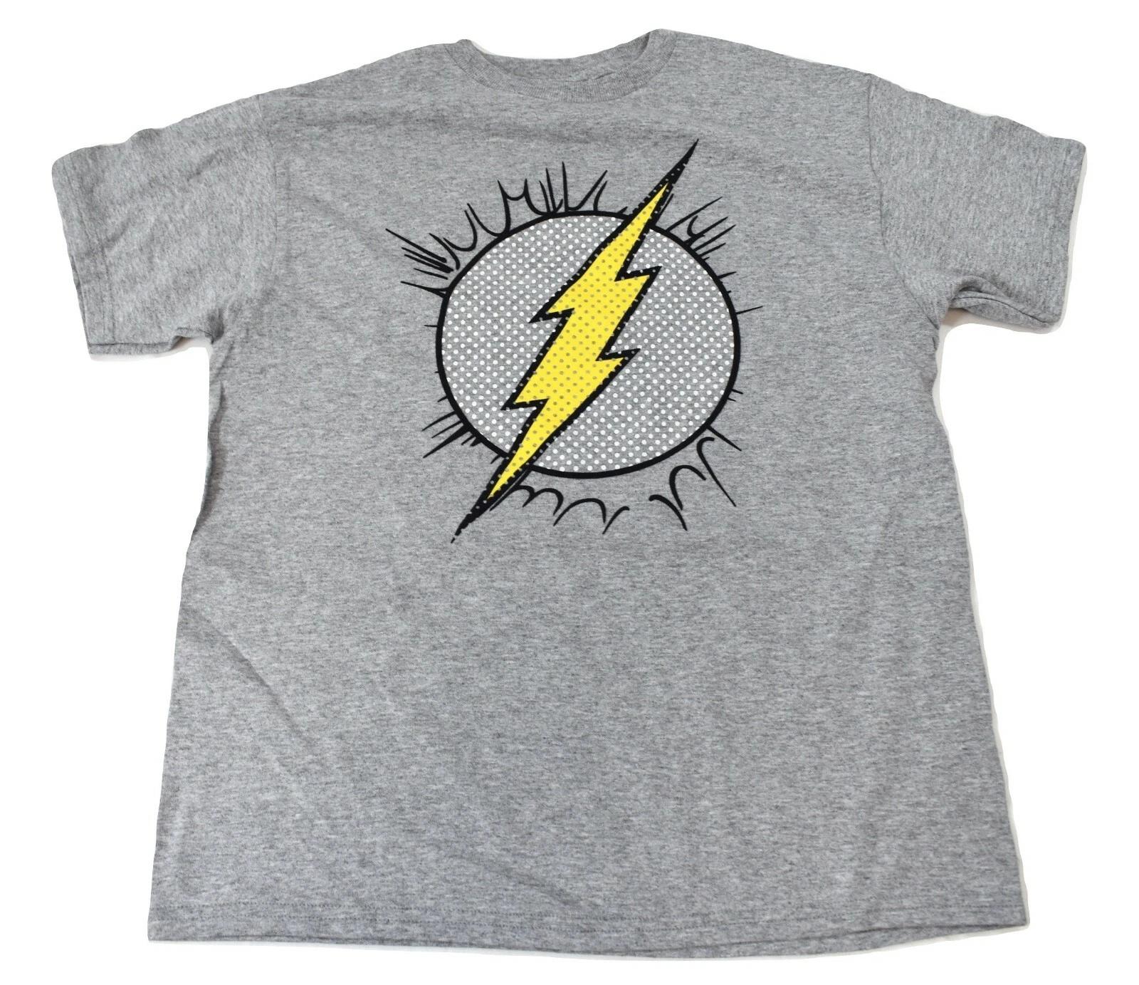 

The Flash Youth Boys Bolt Logo Tee Shirt New M, L S