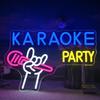 Dimmable Neon Light Sign for Karaoke Night and Party Décor