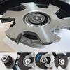 Upgraded M14 Carbon Steel Quick-Lock Nut for Angle Grinder: Universal Quick-Release Pressure Plate for Easy Installation and Disassembly.