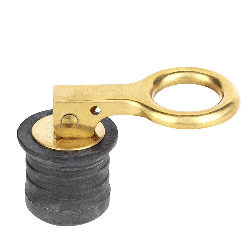 Brass Rubber Snap Tight Boat Drain Plug Marine Boat Accessories for 1 1   4in Holes