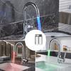 Universal LED Faucet Aerator Head Automatic Change Water Saving Glow Tap Nozzle for Kitchen Bathroom Sink Replacement Part