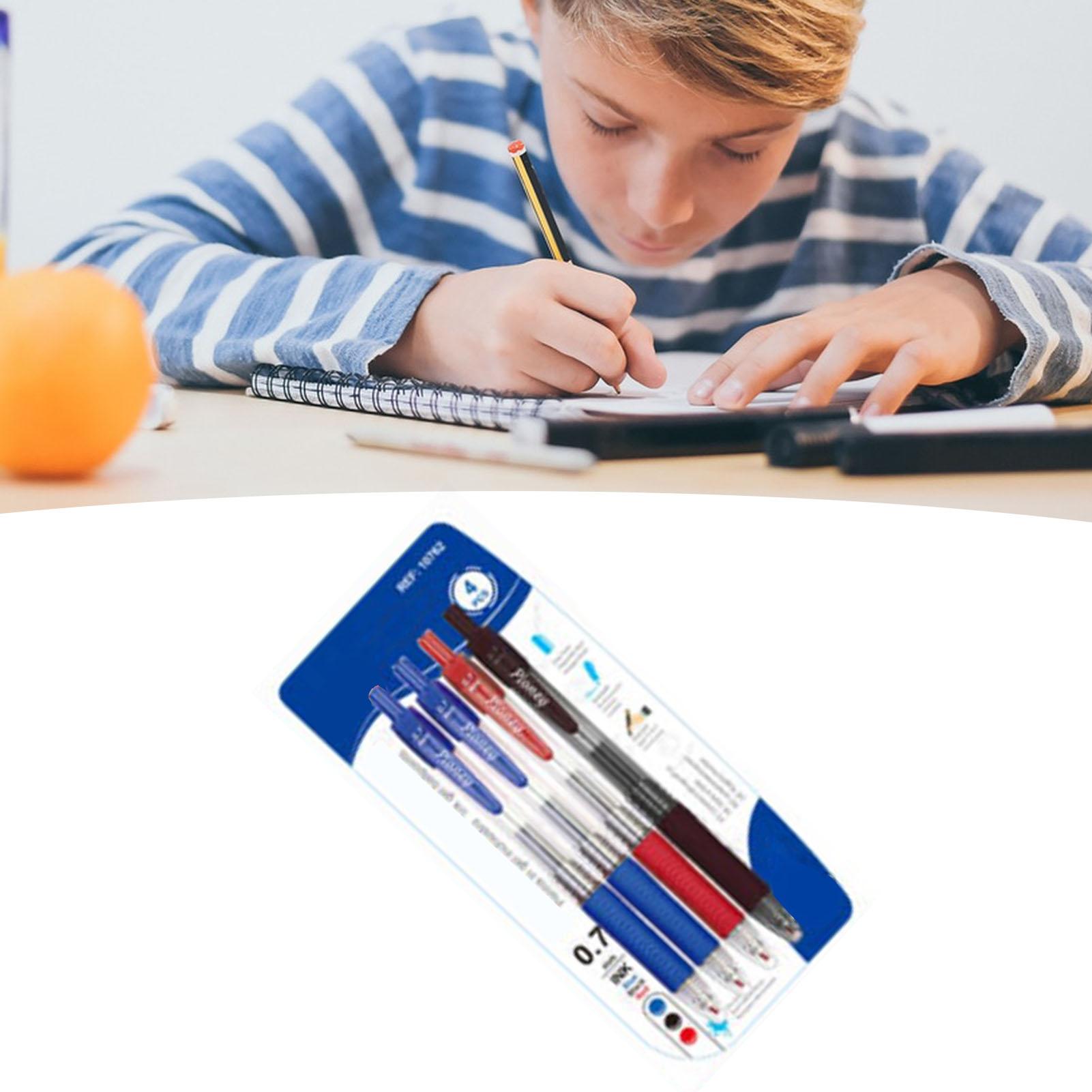 

4Pcs Gel Pen Fine Nib Stainless Writing Pen Painting Stationery for Students Class