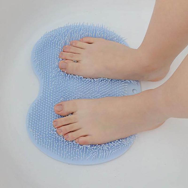WTEMPO 1PC Small Bath Mat Multifunctional Bathroom Shower Massage Mats Home Non-slip Foot Mats