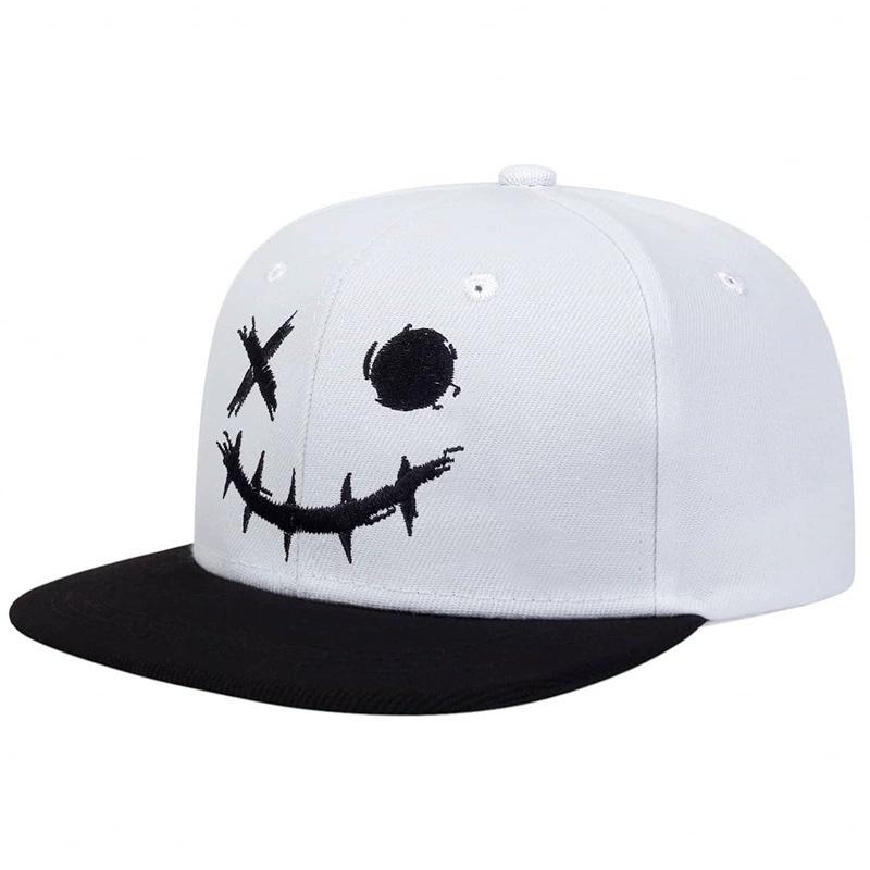 

Halloween embroidered beanie with pumpkin smiling face baseball cap Unisex sun hat couple s hat outdoor Party Sports hip-hop hat 54-61CM