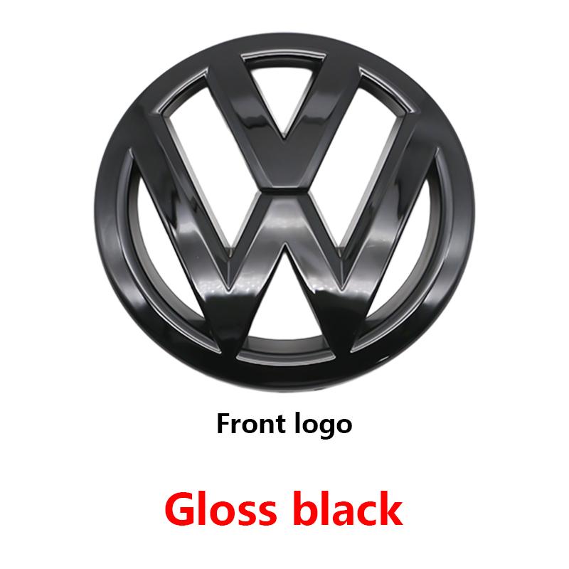 W151Car Logo Front Grille Rear Trunk Decoration Sticker Accessories For Volkswagen Touareg Passat Magotan Golf 6 7 7.5 8 Polo Tiguan