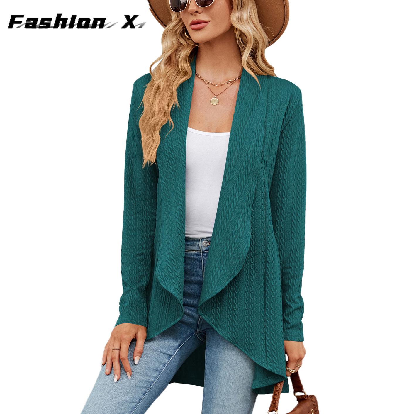 

Женская трикотажная куртка 2XL