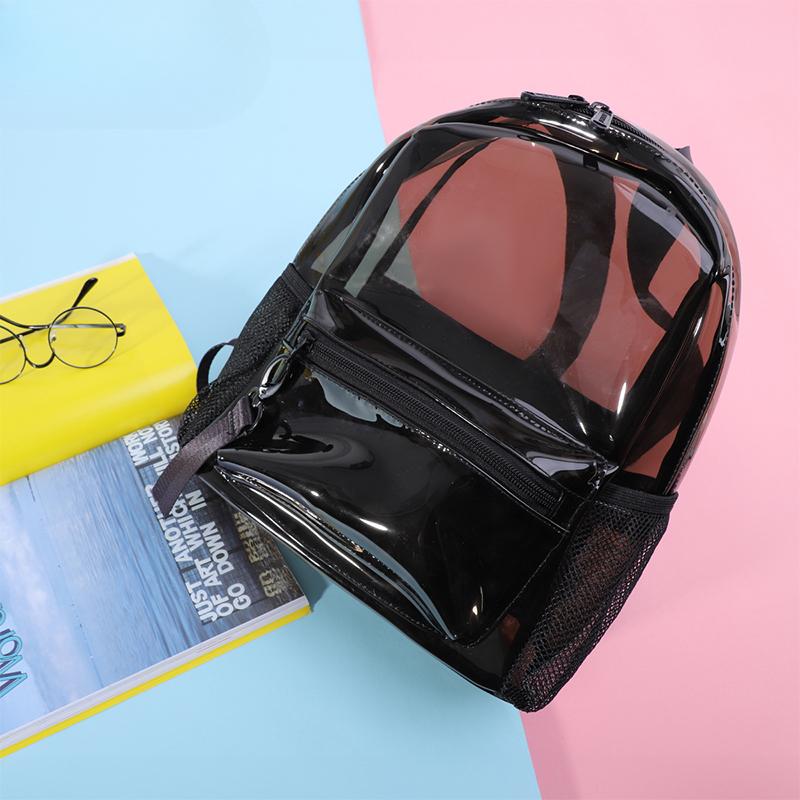 Stadium Approved Clear Backpack for Women Men Waterproof Transparent School Travel Bag Lightweight Sport Daypack