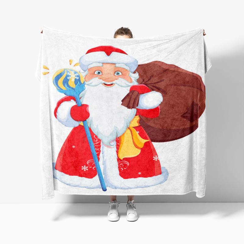 Wohndekoration Plüsch Überwurf Sofadecke Tagesdecke Bett flauschig weiche Decken Dekor Plaid Modern Halloween Frohe Weihnachten Winter