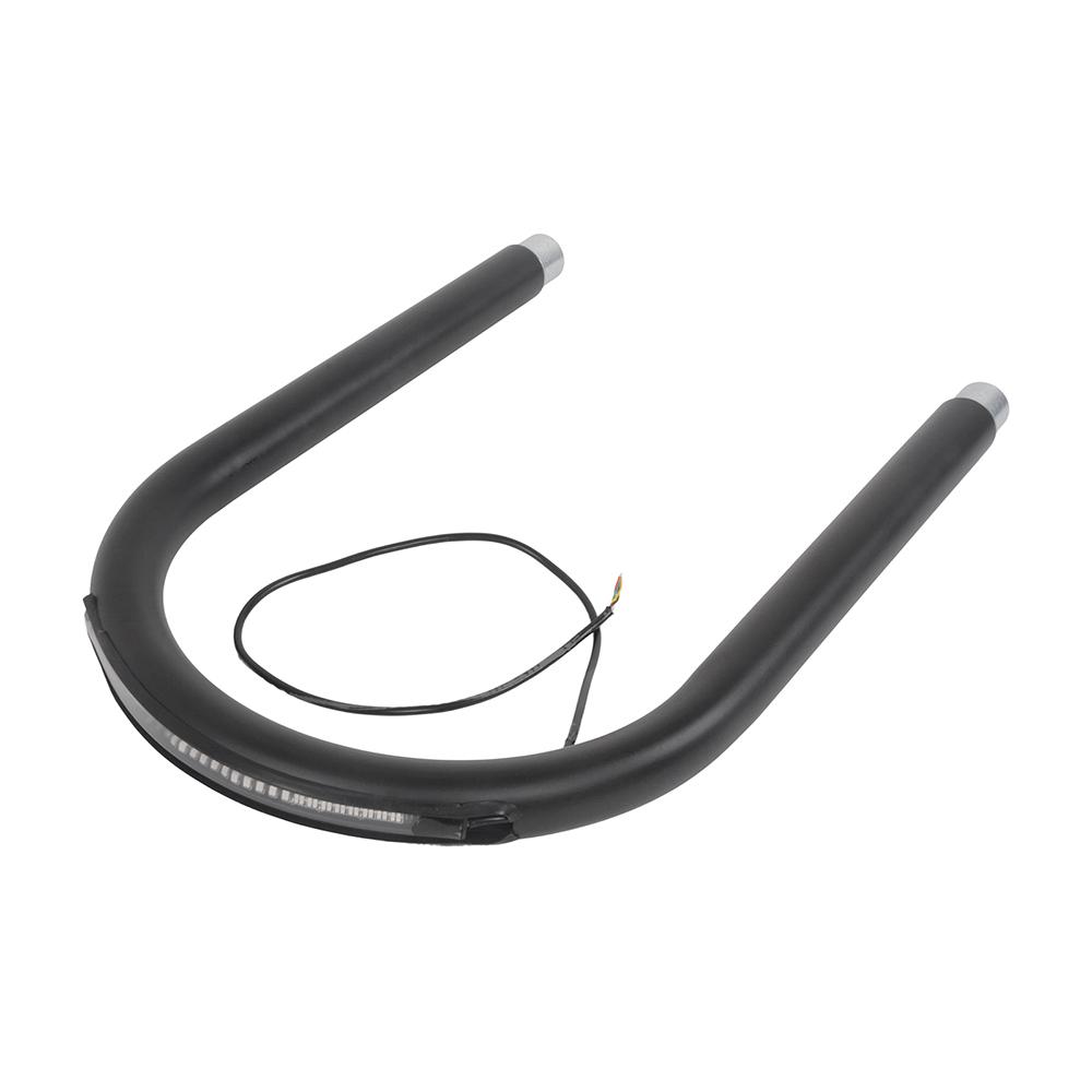 For BMW K100 K100LT K100RS K100RT K Series Motorcycle Rear Rack Holder Support Seat Tube Loop Frame Hoop With LED Light Strip
