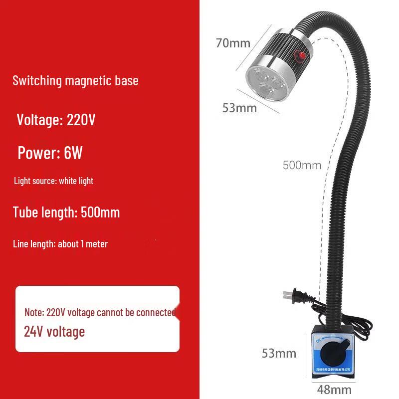 

Lilang Industrial Magnetic Gooseneck CNC Work Light