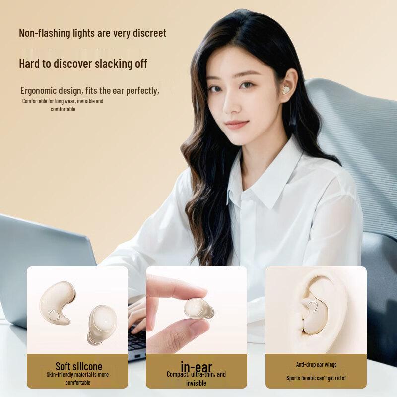 YWS Mini Invisible Bluetooth Sleep Earbuds