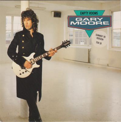 7inch Record GARY MOORE - Empty Rooms (Summer 1985 Version) TEN58 10 Records 1985 UK Rock Used