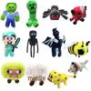 Ender Dragon and Zombie Steve Minecraft Plush Toy - Squid Doll Stuffed Animal