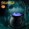 Fogger Fog Machine Party Prop Light LED Witch Pot Halloween Decoration Smoke Machine Fog Maker