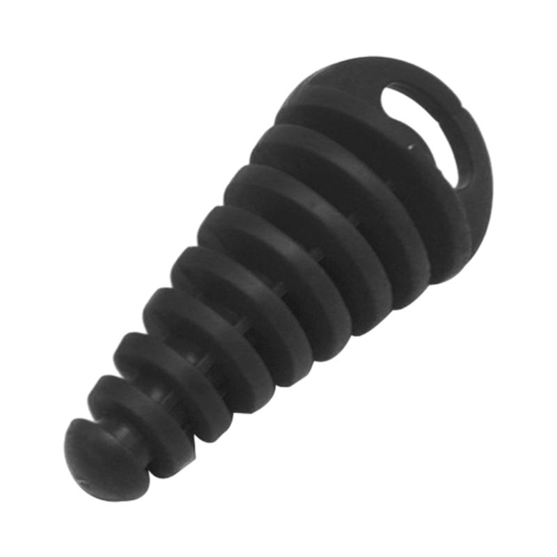 

ATV Motorcycle Exhaust Pipe Protectors Rubber Seal Blocks Water And Debris Fits 14.7mm-37.8mm For Optimally Pipe Protection чорний