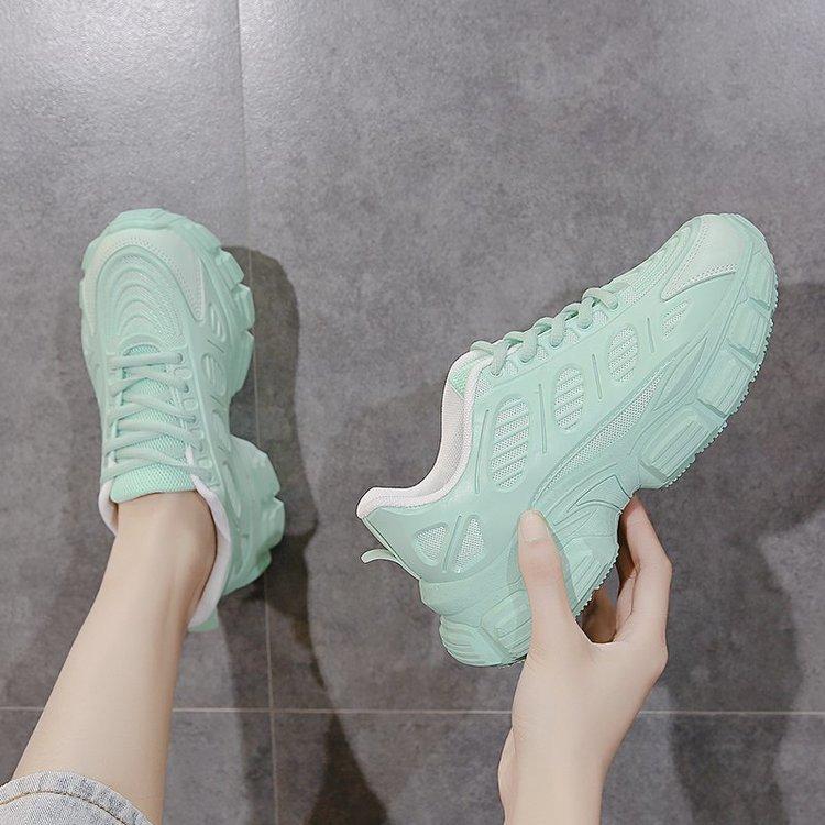 Breathable Female Vulcanized Shoes Women's Autumn Sneakers Fashion Lace Up Woman Running Shoes Cushioning Casual Shoes