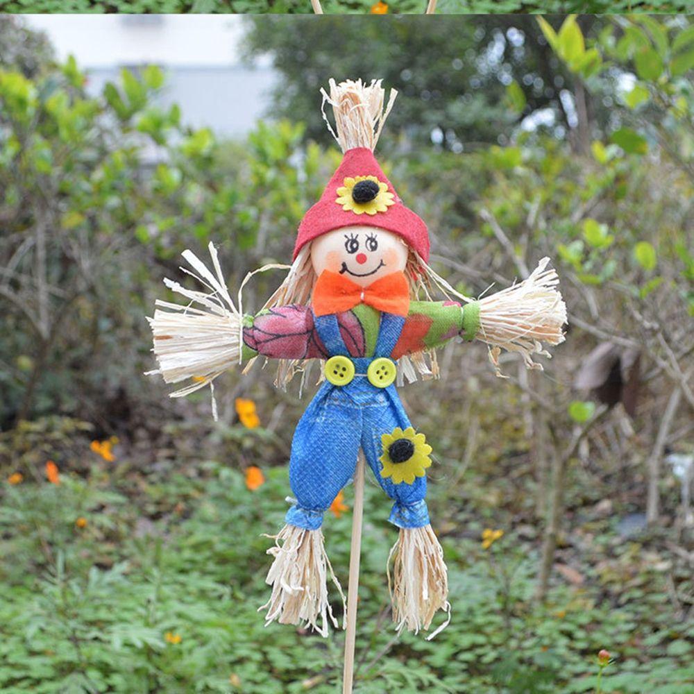 Autumn For Party Scare Crow School Scarecrow Halloween Decoration Home Ornament Thanksgiving Day