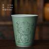 Galvanized iron skin barrel printing iron skin flower pot flower barrel printing iron skin