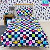 Fall Guys Grid Reversible Duvet Set