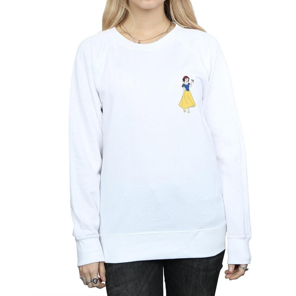 Disney Princess Womens/Ladies Snow White Chest Sweatshirt