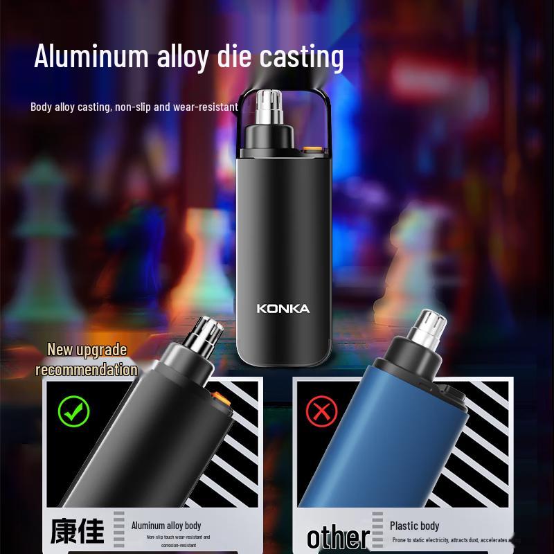 KONKA Professional Rechargeable Electric Nose Hair Trimmer