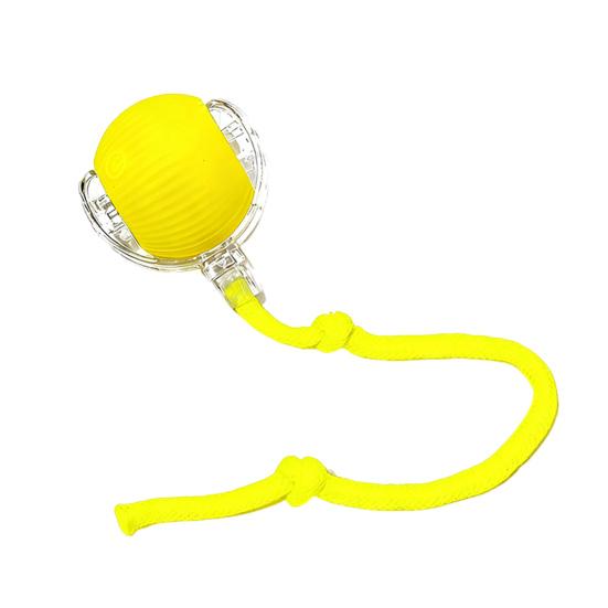 Cat Interactive Ball Toy Automatic Rolling 3 Modes Cat Toy Ball USB Charging Cat Self-Play Ball with Rope for All Indoor Cats