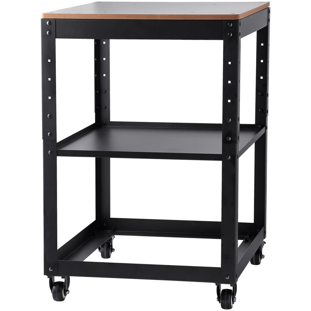 Planer Stand, 100 lbs/ 45 kg heavy loads, Three-Gear Height Adjustable thickness planer table,with 4 Stable Casters & Storage Space, for most planers,