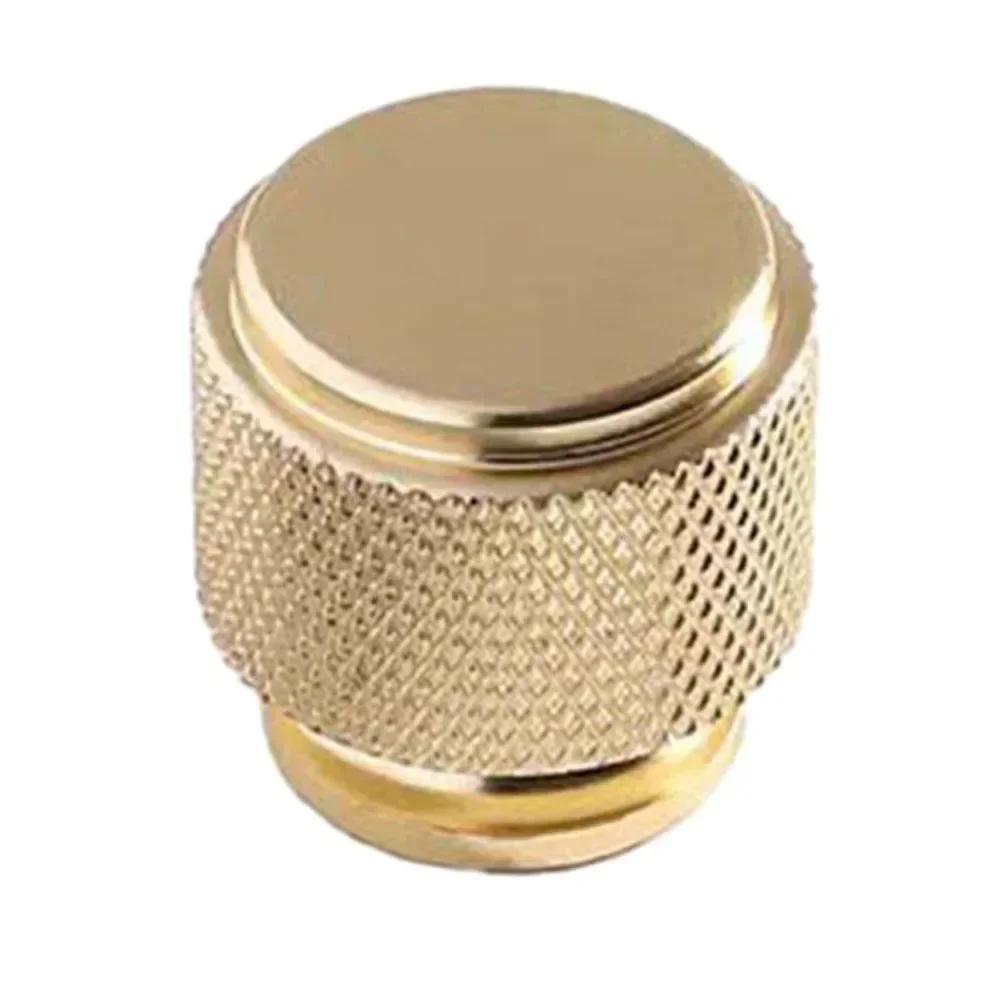 Gałka drzwiowa szafki z radełkowaniem Matowa czarna Aluminium Drzwi szafki kuchennej Szuflada szafki Wymiana Meble DIY Okucia drzwiowe