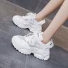 Dad shoes children 2025 spring new autumn and winter white platform versatile casual sports shoes little white women's shoes