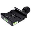 Aluminium Alloy 50mm Quick Release Plate QR Clamp Fits Arca-Swiss Standard for Tripod Ballhead