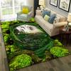 3D Illusion Vision Hallucination HD Carpet Rug for Home Living Room Bedroom Sofa Doormat Decor,Child Area Rug Non-slip Floor Mat