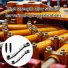 Service Wrench Refrigeration Wrench With 2Pcs Hex Bit Adapter For Air Conditioning Refrigeration Tool Equipment Repair