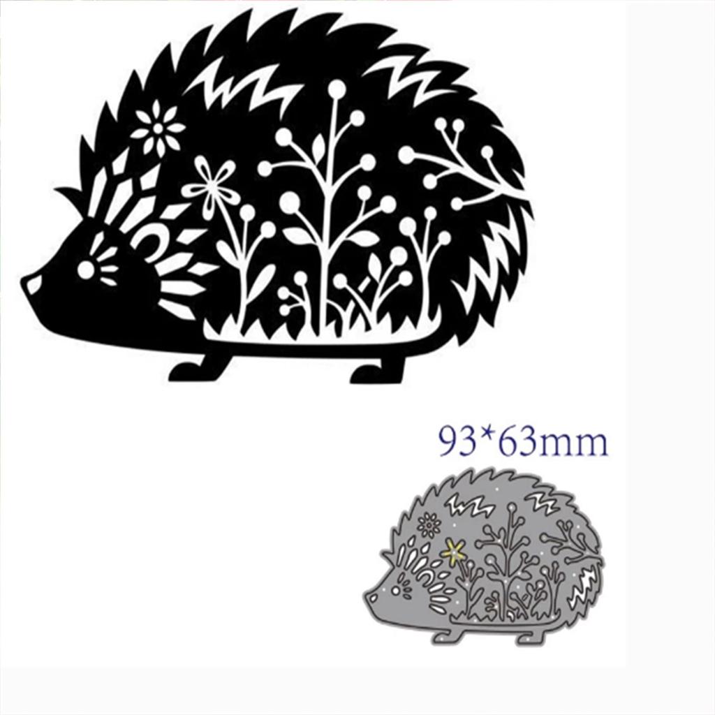 Cartoon Hedgehog Metal Cutting Dies Photo Album Embossing Decoration DIY Craft