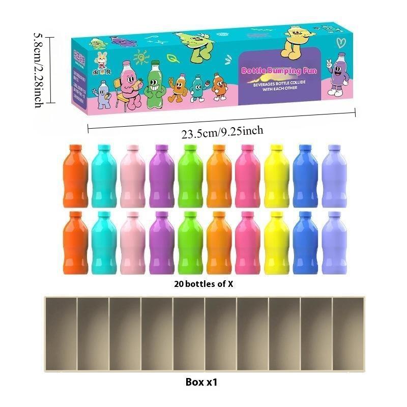 1Pc Guessing Game for Kids: A game to train children's memory by guessing bottles. It's a tabletop game for developing logical thinking skills