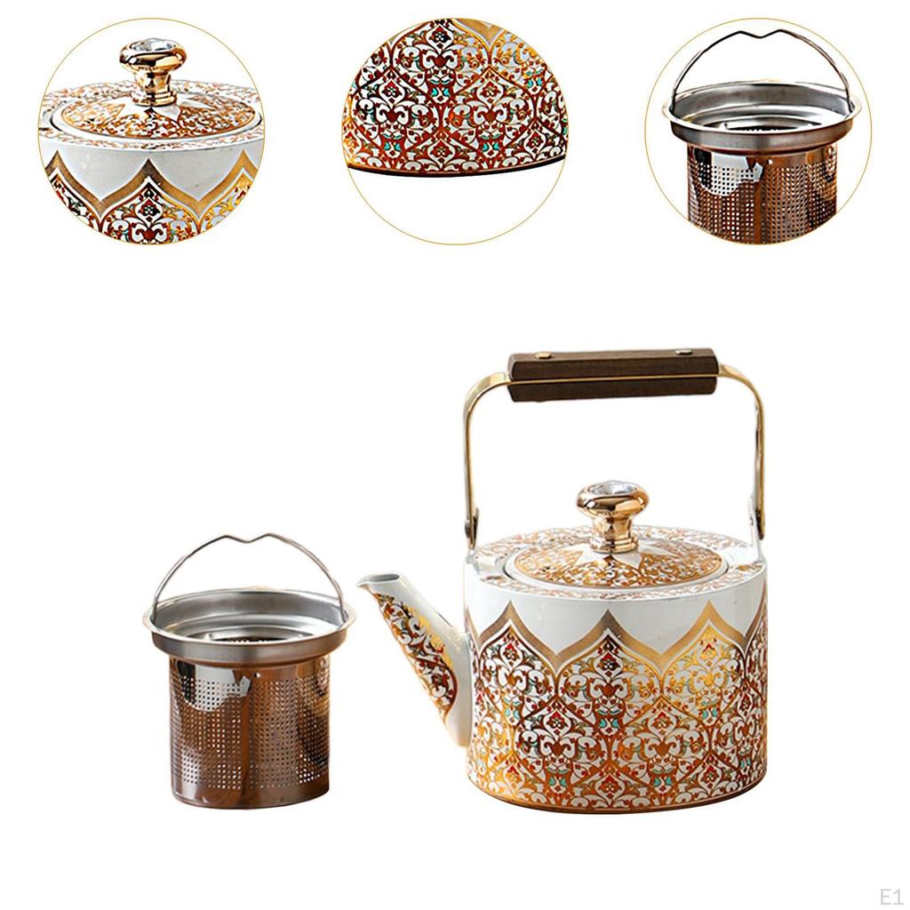 1.5 L Teakettle Accessories Beverage Jug Gifts Heat Resistant Leakproof Water Milk Warmer Stainless